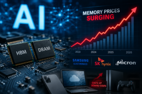 Surge in Memory Chip Prices Driven by AI Demand, Morgan Stanley Warns of Chipflation