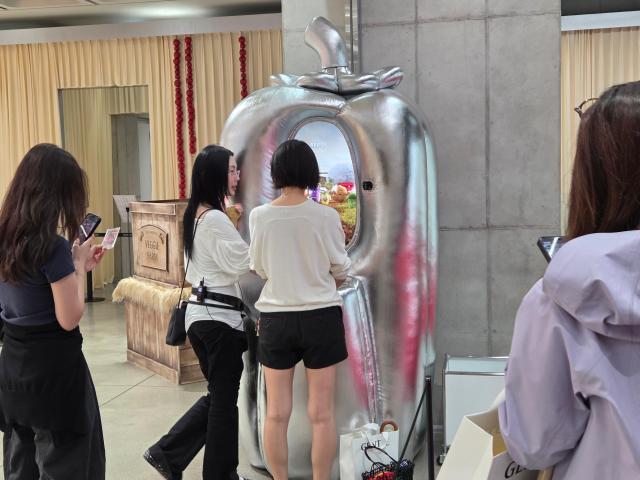 인터랙티브 포토 부스 사진조재형 기자