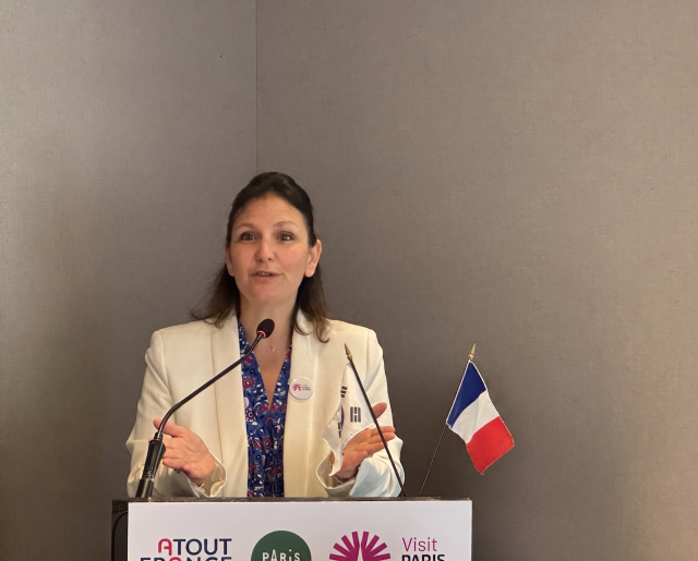 Ingrid Archikian, Head of Leisure and Business Promotion at the Paris Regional Tourism Board. [Photo=Kang Sang-heon]
