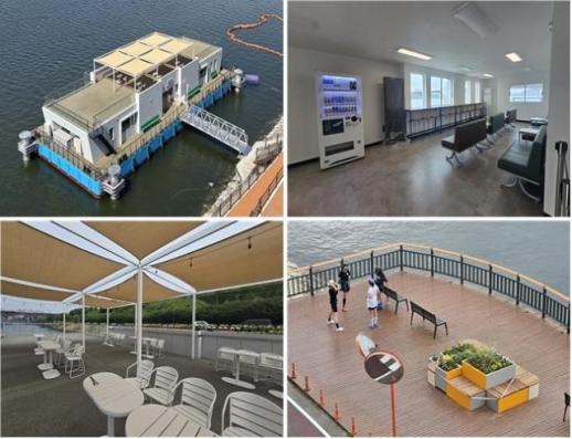 Đi thuyền buýt trên sông Hàn đến tham quan Triển lãm Vườn quốc tế Seoul
