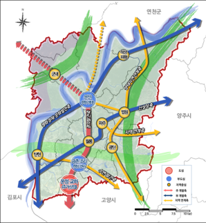 경기도, 2040 파주 도시기본계획 승인...목표인구 76만 도시로 재편