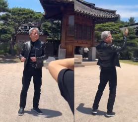 Jensen Huang swaps AI chips for K-pop moves on Korean TV show