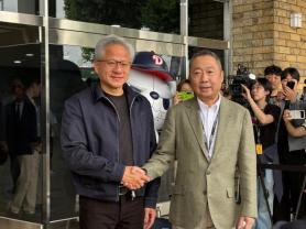 NVIDIA CEO Jensen Huang Visits Jamsil Stadium for First Pitch Ceremony