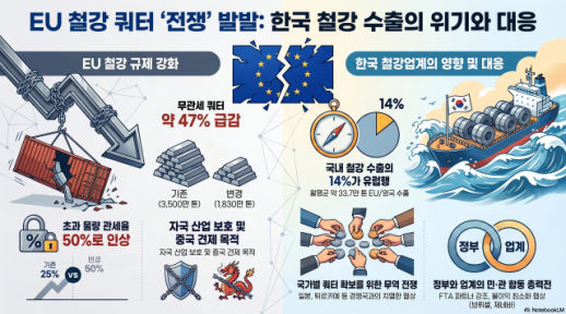 미국 이어 유럽도 철강 빗장…제네바서 시작된 쿼터 전쟁