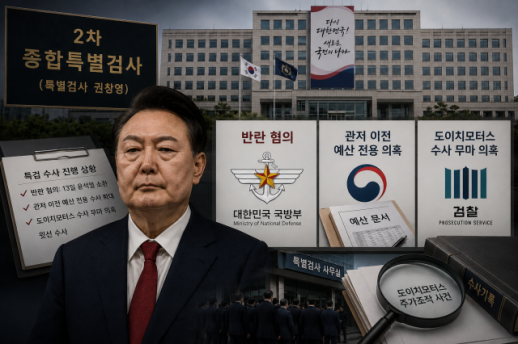 윤석열 향하는 종합특검 수사…반란·관저이전·도이치 3대 축 정조준