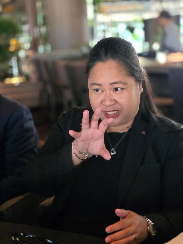 Mariangela Silvestre, Marketing Director of Swissotel Nankai Osaka.