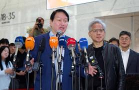 Nvidia CEO reaffirms close alliance with SK hynix, unveils plans for next-Gen robotics chip