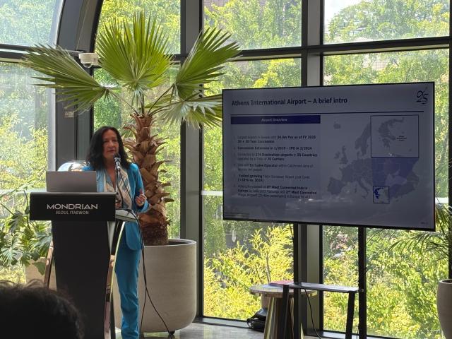 Ioanna Papadopoulou director of communications and marketing at Athens International Airport