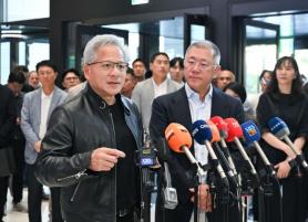 Jensen Huang Highlights South Koreas AI Valley at Saemangeum Project