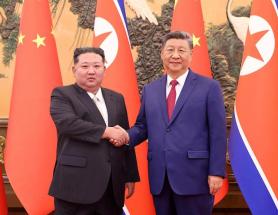 Kim Jong Un Reaffirms Support for One China Principle in Meeting with Xi Jinping