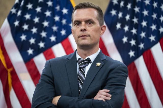 Rep Jared Golden D-Maine is seen in this undated file photo Tom Williams  CQ-Roll Call Inc via Getty Images