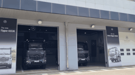 Mercedes-Benz Launches New Arocs Dump Truck to Compete in South Korea
