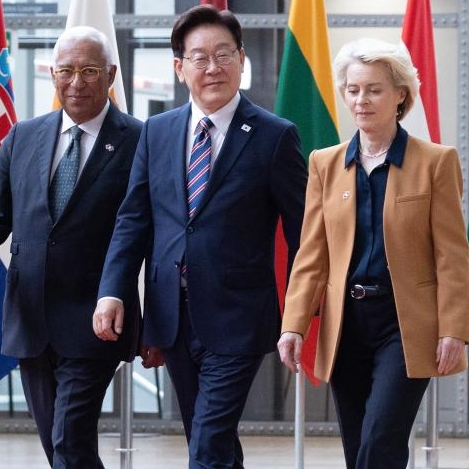한-EU 정상 러-북 불법 군사협력 강력 규탄…北 핵보유국 인정 안 돼