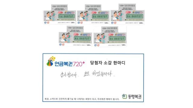 "고향 방문해서 산 복권이"…1228회차 로또당첨번호조회 주목