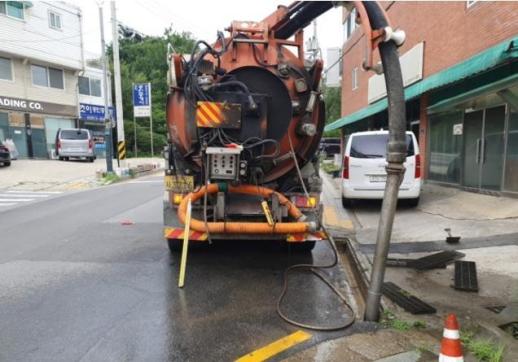 하남시, 장마철 앞두고 침수 취약지역 하수관로 집중 준설