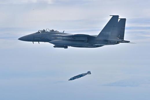  F-35A 등 항공전력 50여 대 동원 하이브리드전 대비