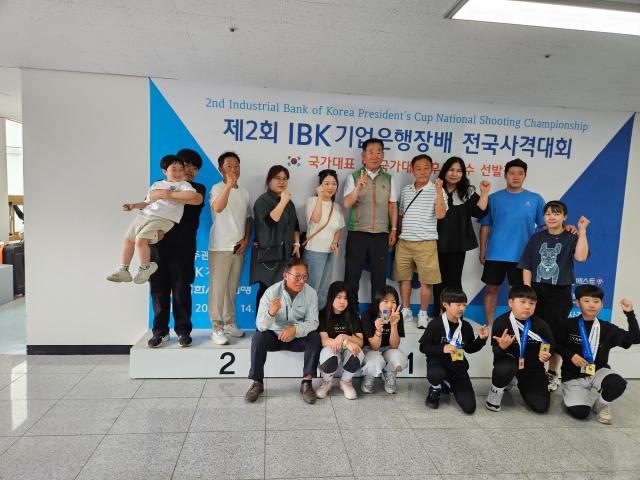 20262027 대한민국 사격 꿈나무대표 선발전에서 양양초등학교 선수 5명이 동시에 꿈나무대표로 선발되는 전국 최초의 성과 달성 사진양양군