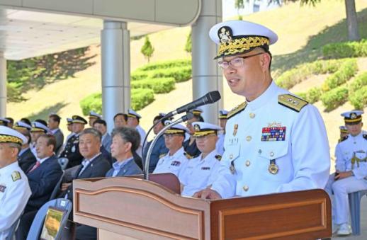 이남규 소장, 제33대 해군 1함대사령관 취임…동해바다 굳건히 지키는 선봉함대 만들겠다