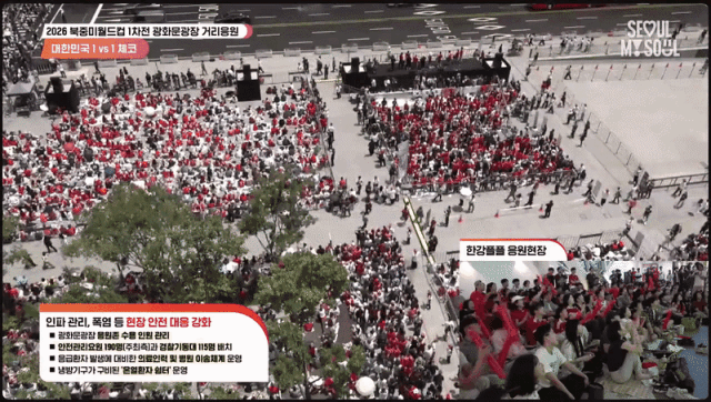 Video captured from the YouTube channel 'Seoul City'