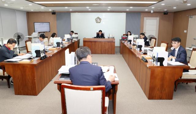 제368회 제2차 보건복지환경위원회 모습사진충남도의회