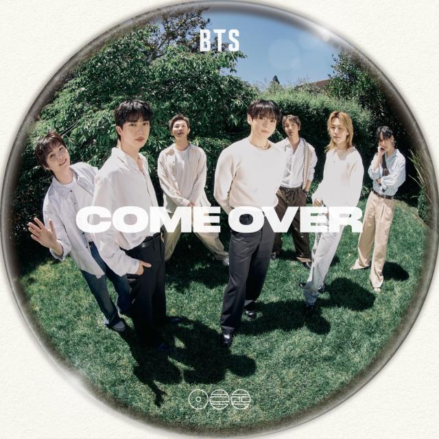 This photo provided by BIGHIT Music show the album cover of BTS latest release Come Over