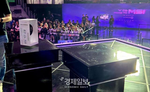 단 하나 남아있는 MSI 진출권의 모습 사진류청빛 기자