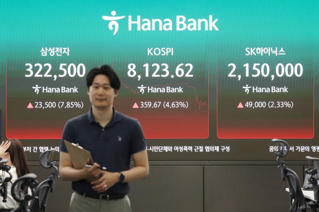 코스피 8000에도 양극화…5곳 중 1곳 신고가·신저가