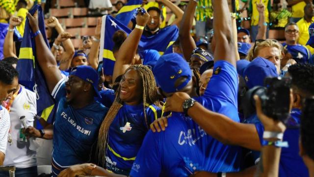 Curaçao fans celebrate their World Cup qualification