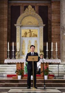 South Korean president offers olive branch in Vatican despite Pyongyangs snub
