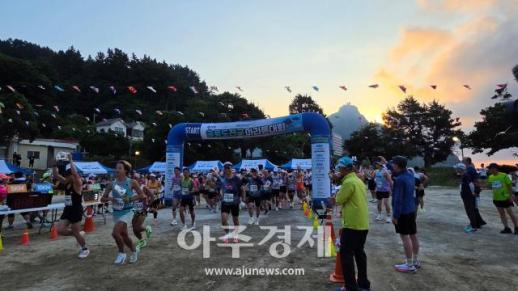 울릉도 해안 따라 달린 700여 명…독도지키기 전국마라톤 성황