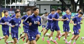 Korean Soccer Stars Baek Jun-ho and Kim Tae-hyun Return to Training Ahead of Mexico Match