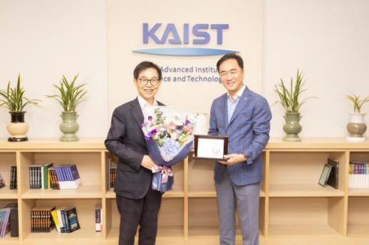 정장선 평택시장, KAIST 방문...카이스트 협력 관계 이어지길