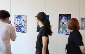 Enjoying my favorite game artworks at Nexon Developers Conference