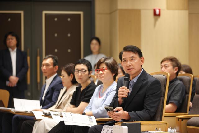 16일 열린 민선 9기 남양주시 시민주권위원회 업무보고에서 최현덕 당선인이 발언하고 있다 사진남양주시
