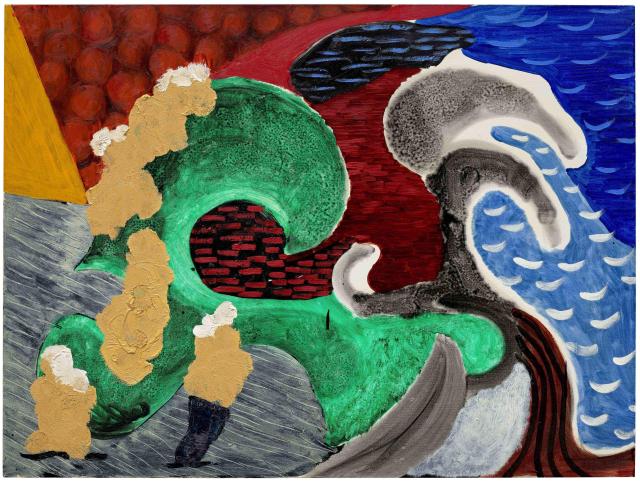 David Hockney's The Only One with Waves