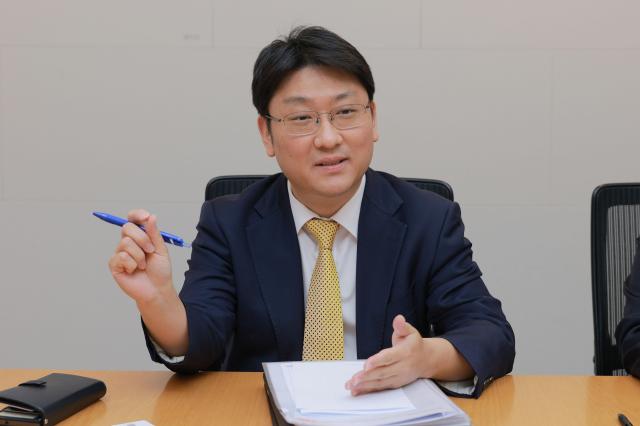 박현수 법무법인 광장 변호사가 아주경제와의 인터뷰를 하고 있다 사진유대길 기자