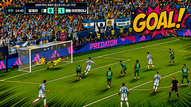 AI-generated image of Messi scoring multiple goals captured from online community