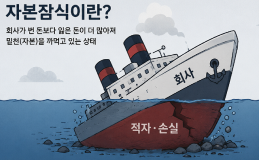 [아주 쉬운 재무제표] 회사가 망했다는 신호? 자본잠식이 뭐길래…