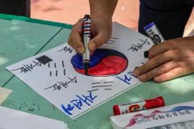 Ballot shortage sparks Olympic Park protest