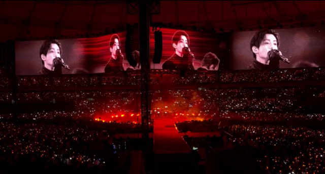 BTS WORLD TOUR ‘ARIRANG’ IN BUSAN concert scene