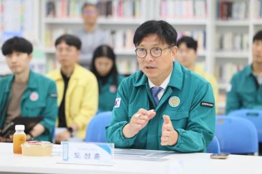 도성훈 인천교육감, 강화여고서 여름철 재난대비 점검