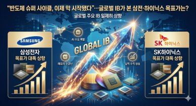 반도체 슈퍼 사이클, 이제 막 시작됐다…글로벌 IB가 본 삼전·하이닉스 목표가는? 