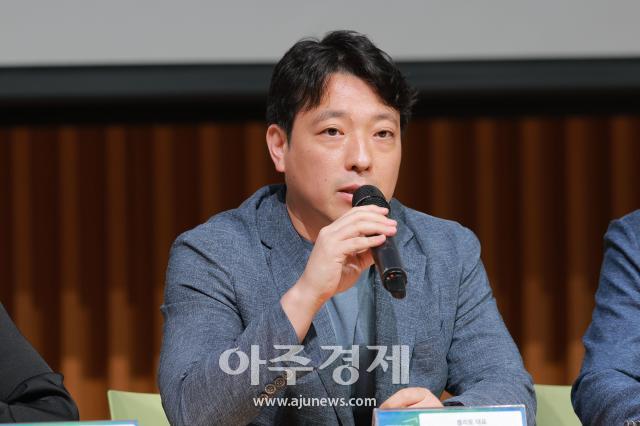 [포토] 발언하는 이정수 플리토 대표