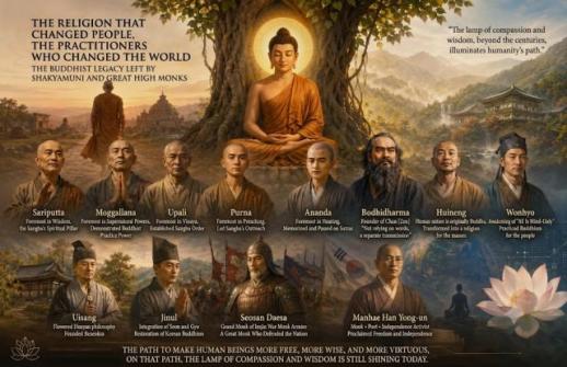 Spiritual Asia (10): Religion and practitioners which influeced world