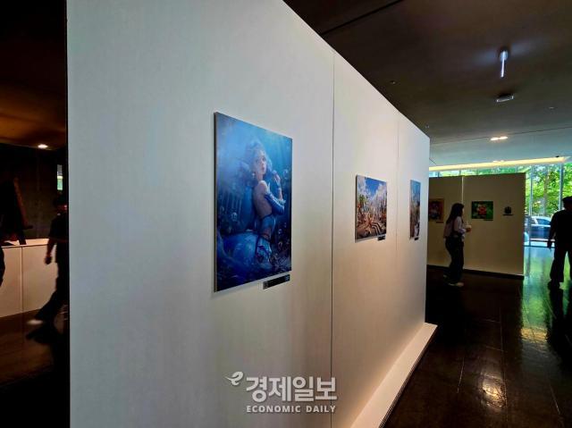 넥슨의 게임아트 전시회 넥스테이지 사진류청빛 기자