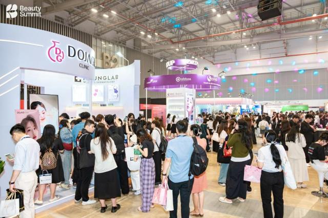 More than 200 brands gathered to explore comprehensive beauty trends. Photo courtesy of Beauty Summit 2026