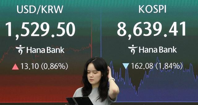 환율 1530원대 등락…종전 협상 난항에 원화 약세