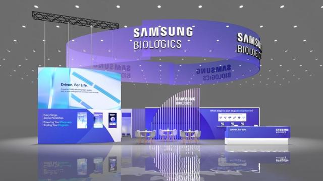 Visualization of Samsung Biologics booth at the BIO USA Courtesy of Samsung Biologics