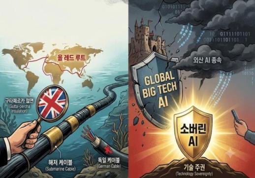[아주사설│기본·원칙·상식]  전국민 80%의 외산 AI 사용, 독점과 종속의 역사