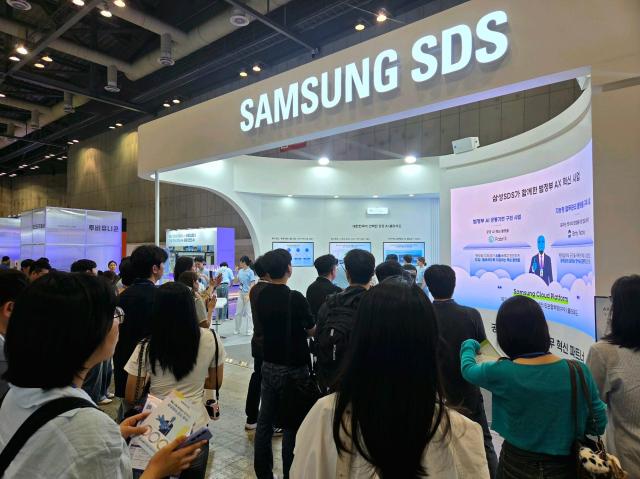 삼성SDS 2026 공공 AI 박람회 부스 사진삼성SDS